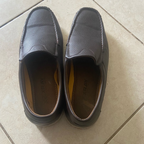 Xray Men's Dark Brown Slip-On Loafers - Picture 1 of 5
